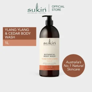 Sukin Botanical Body Wash Ylang Ylang & Cedar 1L